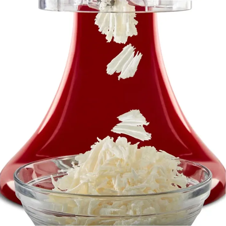 KitchenAid 5KSMSIA Shave Ice Vorsatz, geeignet für alle KitchenAid Küchenmaschinen, 4 Eisformen, Kunststoff, weiß – Bild 4