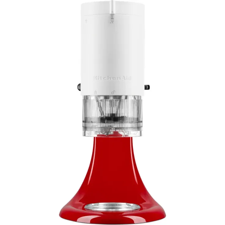 KitchenAid 5KSMSIA Shave Ice Vorsatz, geeignet für alle KitchenAid Küchenmaschinen, 4 Eisformen, Kunststoff, weiß – Bild 6