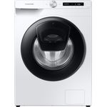 Samsung WW80T554AAW, Frontlader-Waschmaschine, B, Fassungsvermögen 8 kg, Standgerät, Breite 60 cm