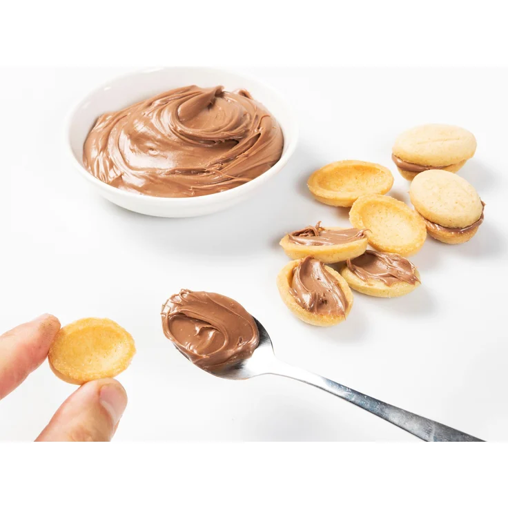 Bestron ANP801V Zaubernuss-Waffeleisen, 850 W, antihaftbeschichtet, wärmeisolierter Griff, Kunstsstoff, vanille – Bild 7