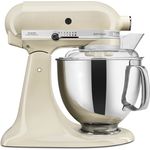 KitchenAid Artisan 175 Küchenmaschine Patisserie-Paket - inkl. 3er Set Rührelemente, Crème, Serie: KSM175PS
