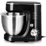 Emerio KM-122340.1 Küchenmaschine, 5 Geschwindigkeiten, Kunststoff, schwarz