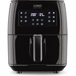 Caso AF 600 XL Heißluftfritteuse, ohne Öl, 1700W, Kunststoff, schwarz