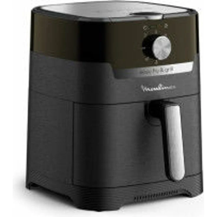 Moulinex EZ501810 Heißluftfritteuse, 4,2 L, Drehregler, schwarz – Bild 1