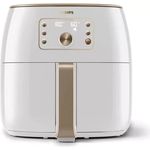 Philips Premium Airfryer XXL HD9870-20, Heißluftfritteuse, 2225 Watt, 1,4 kg Frittiergut, Rapid Air-Technologie, Kunststoff, weiß