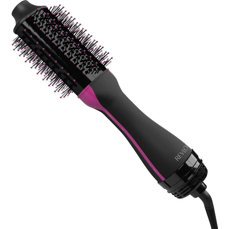 Revlon RVDR5282UKE Small One-Step Volumiser Warmluftbürste, 3 Temperaturstufen, 2 Gebläsestufen, Überhitzungsschutz, Ionisierung, rot, schwarz – Bild 1
