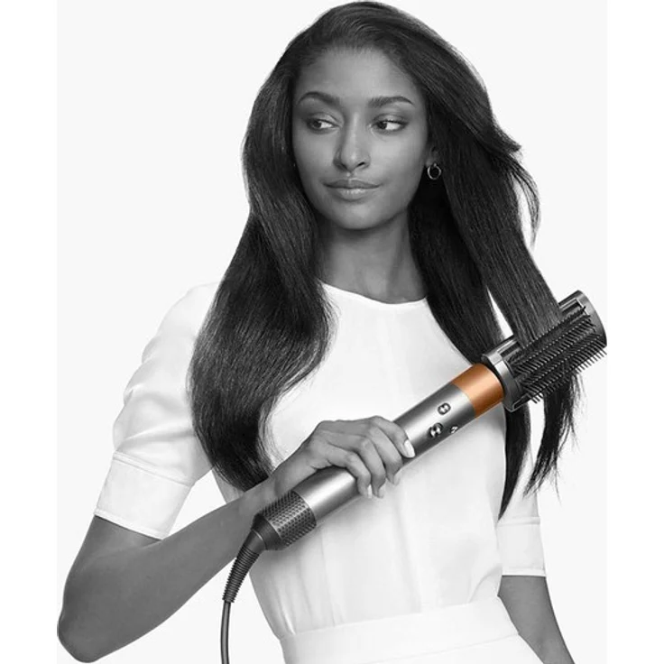 Dyson Airwrap Complete Long Multistyler für alle Haartypen Coanda-Effekt, 3 Temperaturstufen, Ionen-Technologie, Kaltstufe, inkl. 6 Aufsätze, neuer Trocknungs-Aufsatz für Styling-Vorbereitung, nickel, kupfer – Bild 5