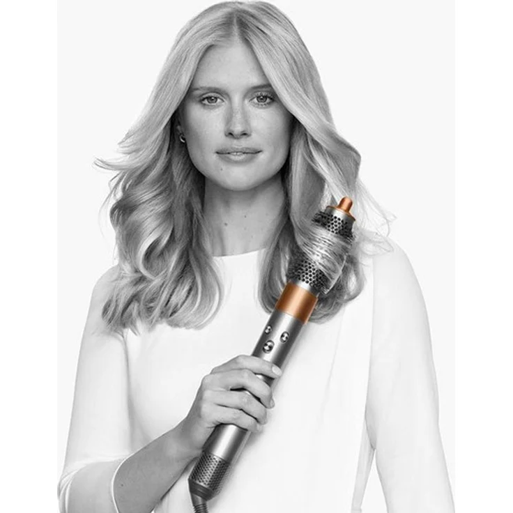 Dyson Airwrap Complete Long Multistyler für alle Haartypen Coanda-Effekt, 3 Temperaturstufen, Ionen-Technologie, Kaltstufe, inkl. 6 Aufsätze, neuer Trocknungs-Aufsatz für Styling-Vorbereitung, nickel, kupfer – Bild 6