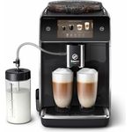 Saeco GranAroma Deluxe SM6680-00 Kaffeevollautomat mit Milchsystem, schwarz