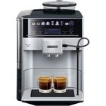 Siemens EQ.6 plus s300 TE653311RW Kaffeevollautomat, schwarz-silber
