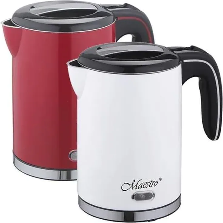 Maestro MR-030 Wasserkocher, 1,2 Liter, 1500 Watt, rot