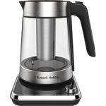Russell Hobbs 26200-70 Attentiv Wasserkocher mit Teefilter, Warmhaltefunktion, Schnellkochfunktion, 2400 Watt, 1,7 Liter
