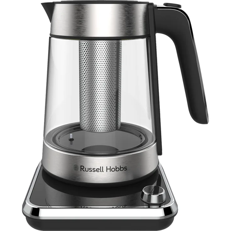 Russell Hobbs 26200-70 Attentiv Wasserkocher mit Teefilter, Warmhaltefunktion, Schnellkochfunktion, 2400 Watt, 1,7 Liter