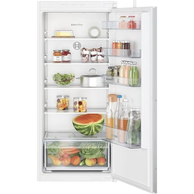 Bosch KIR41NSE0 Kühlschrank, Einbau, weiß, Schnellkühlen, EcoAirflow, LED, Breite 54.5 cm, Energieklasse E