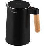 Concept Salt & Pepper RK3301 Wasserkocher, 2200 Watt, 1,5 Liter, kabellos, schwarz