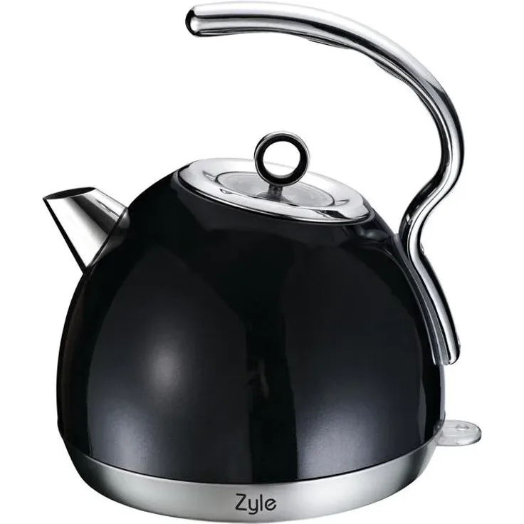 Zyle ZY88KB Wasserkocher, 2200 Watt, 1,8 Liter, schwarz