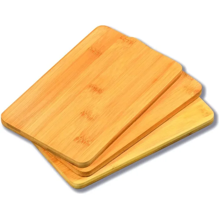 Kesper Frühstücksbrettchen, 3er Pack, Bambus