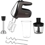 Moulinex Powermix Silence Handmixer, 600 W, Silent-Technologie, Ergonomischer Griff, Antrieb mit variabler Geschwindigkeit, braun - Preisvergleich