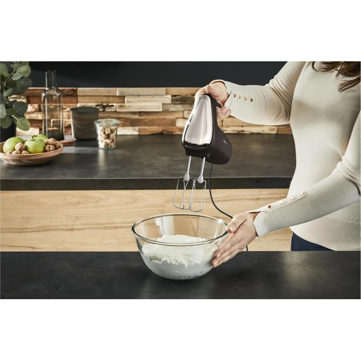 Moulinex Powermix Silence Handmixer, 600 W, Silent-Technologie, Ergonomischer Griff, Antrieb mit variabler Geschwindigkeit, braun - Preisvergleich – Bild 7