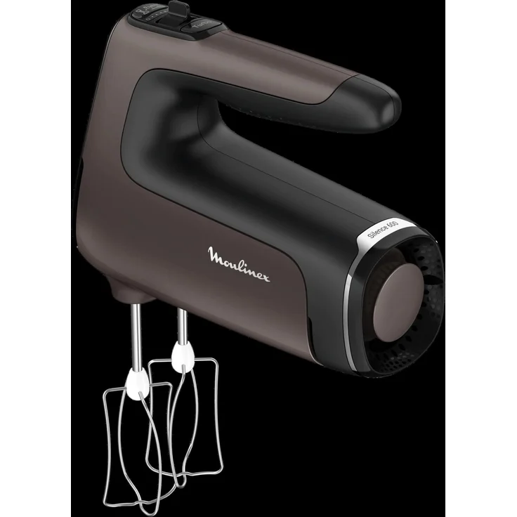 Moulinex Powermix Silence Handmixer, 600 W, Silent-Technologie, Ergonomischer Griff, Antrieb mit variabler Geschwindigkeit, braun - Preisvergleich – Bild 4