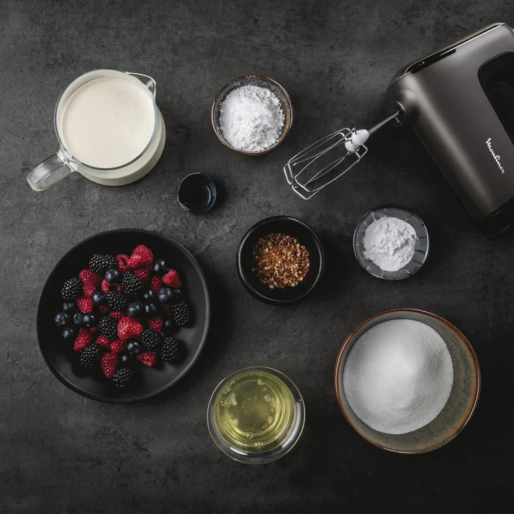 Moulinex Powermix Silence Handmixer, 600 W, Silent-Technologie, Ergonomischer Griff, Antrieb mit variabler Geschwindigkeit, braun - Preisvergleich – Bild 10