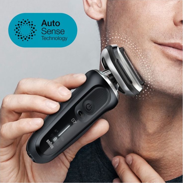 Braun Series 7 - 71-N1200s Herrenrasierer + Präzisionsaufsatz - schwarz – Bild 7