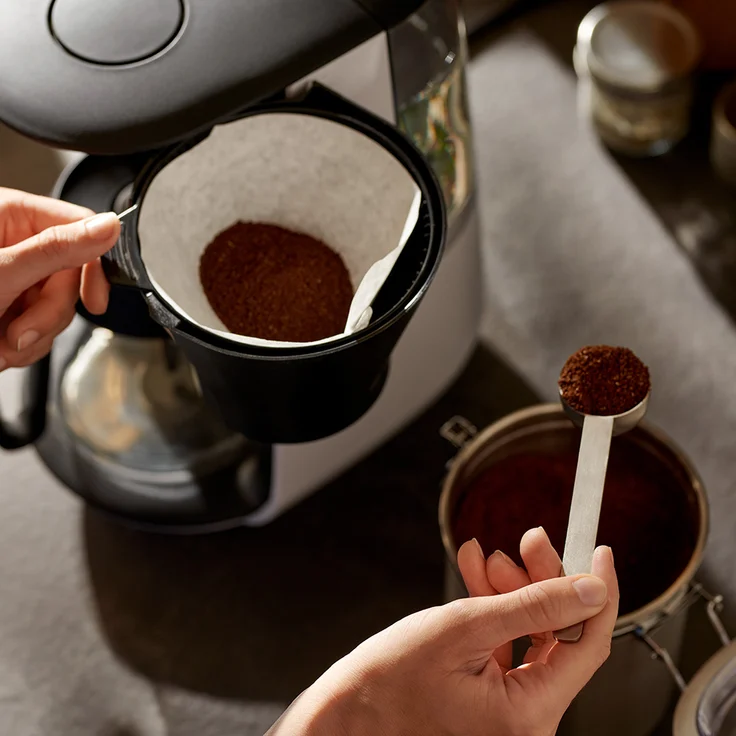 Tchibo Aromadose, Kaffeedose, 500g Füllvolumen, aromadicht, Edelstahl, Schwarz – Bild 5