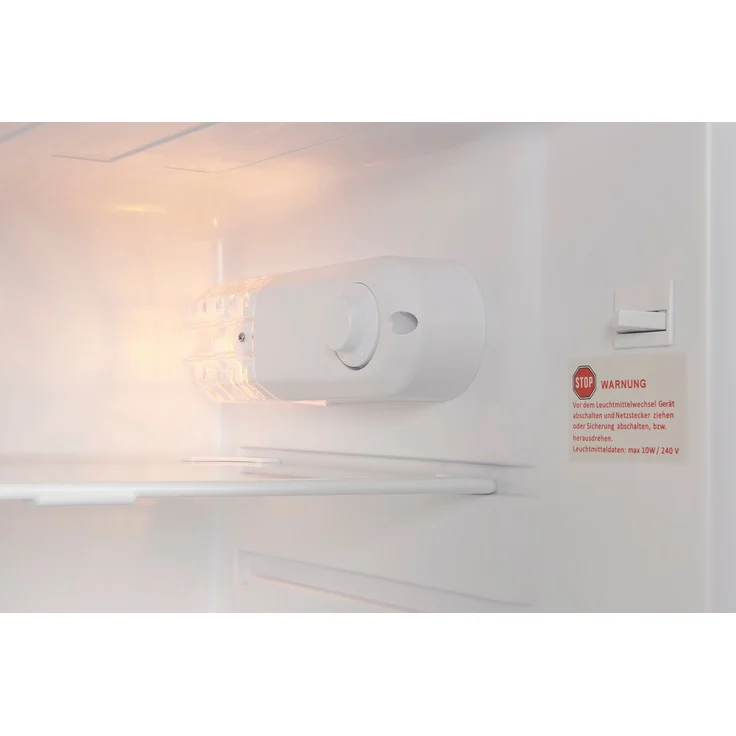 Exquisit KGC145-50-E-040F Kühl-Gefrierkombination, freistehend, silber, Energieklasse F – Bild 10