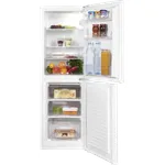 Exquisit KGC145-50-E-040F Kühl-Gefrierkombination, freistehend, weiß, Energieklasse F