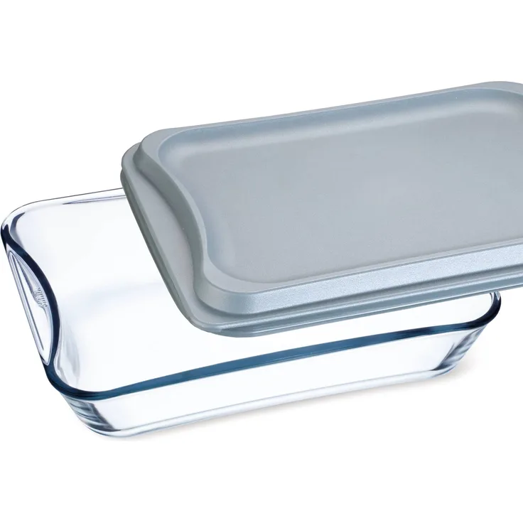 SIMAX exclusive Auflaufform eckig mit Kunststoffdeckel