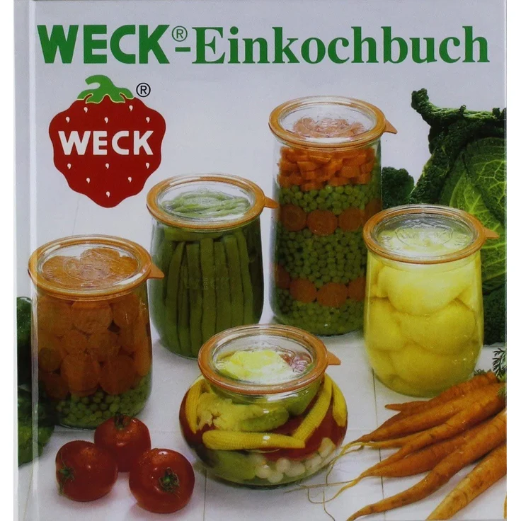 WECK Einkochbuch Anleitung zum Einkochen Buch zum Einmachen Obst, Gemüse deutsch – Bild 1