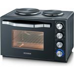 Severin 2074 Minibackofen Timerfunktion, Grillfunktion, mit Kochfunktion, Kontrollleuchte 30l