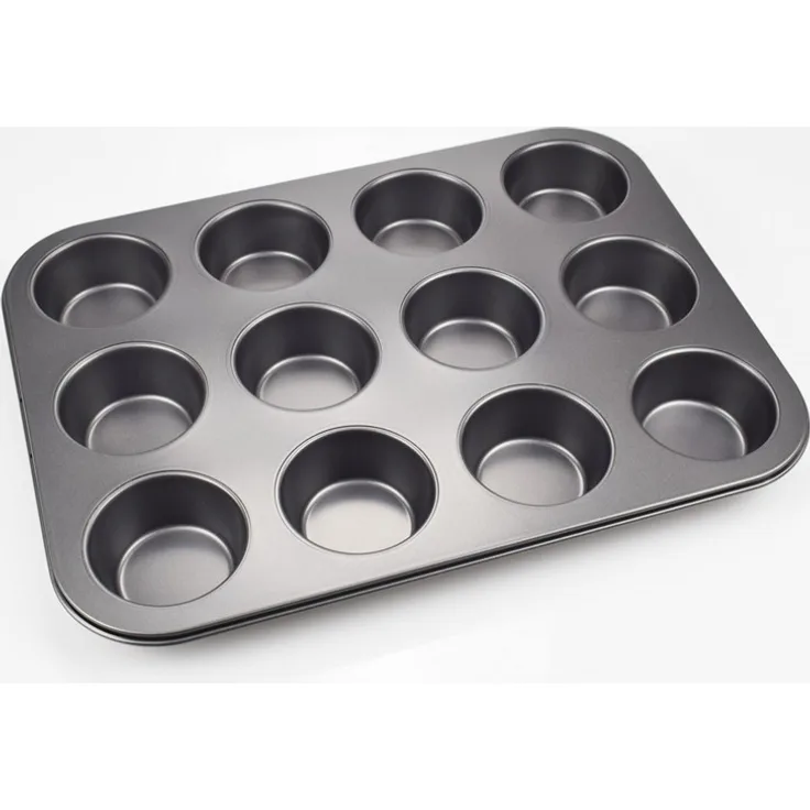 Michelino Muffinform für 12 Muffins Muffinblech für 12 Muffins Backhilfe Muffinförmchen Cupcake