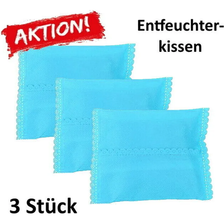 Auto Entfeuchter Luftentfeuchter Kissen 3Stk Raumentfeuchter wiederverwendbar