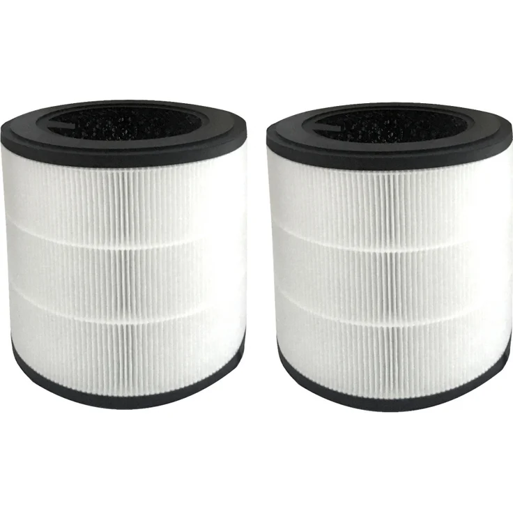 Comedes 2 Stück Kombi-Filter (HEPA+Aktivkohle), passend für Philips AC0819-10, AC0820-10, AC0820-30, AC0830-10 – Bild 1