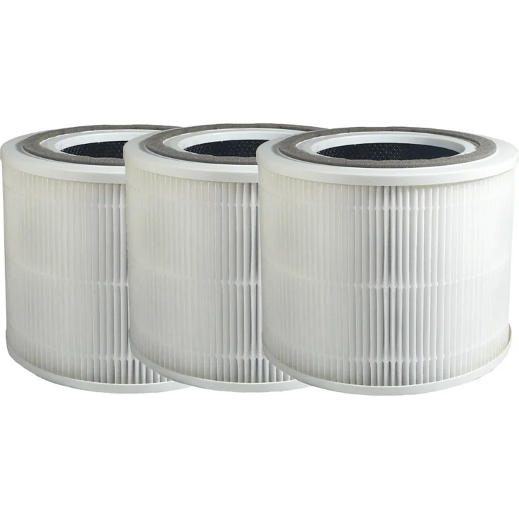 Comedes Kombi-Filter 3er Set passend für Levoit Luftreiniger Core 300