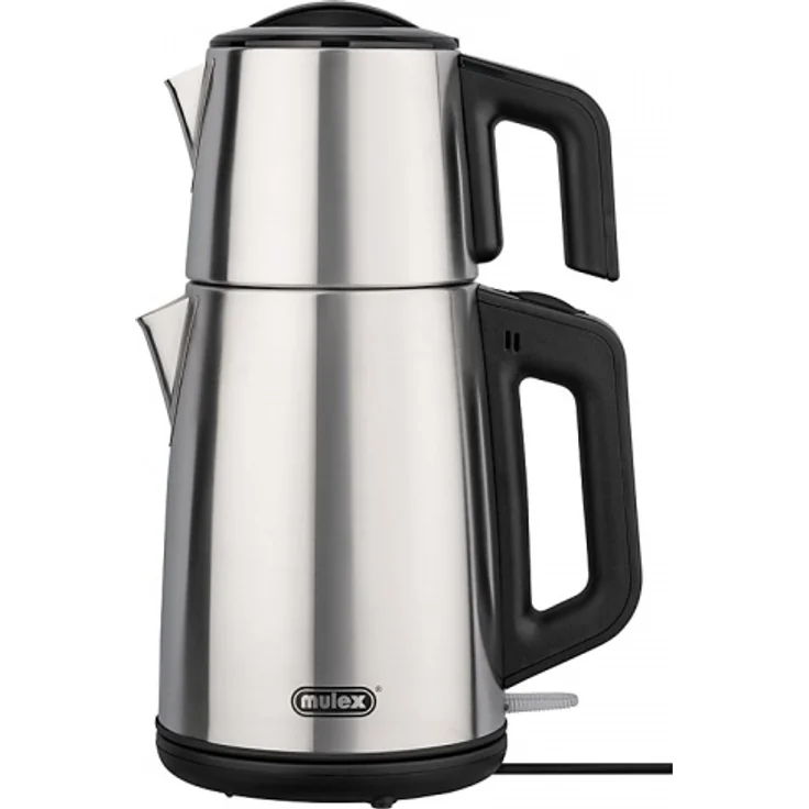 Samowar Tee-Express 2l Edelstahl mattiert – Bild 1