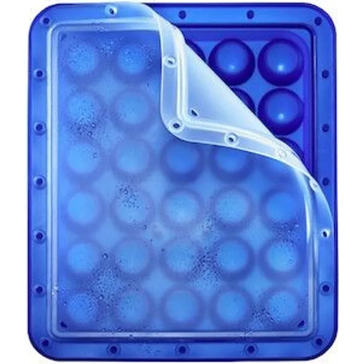 Lurch Arctic blau - transparent Eiswürfel-Bereiter Kugel 3 cm