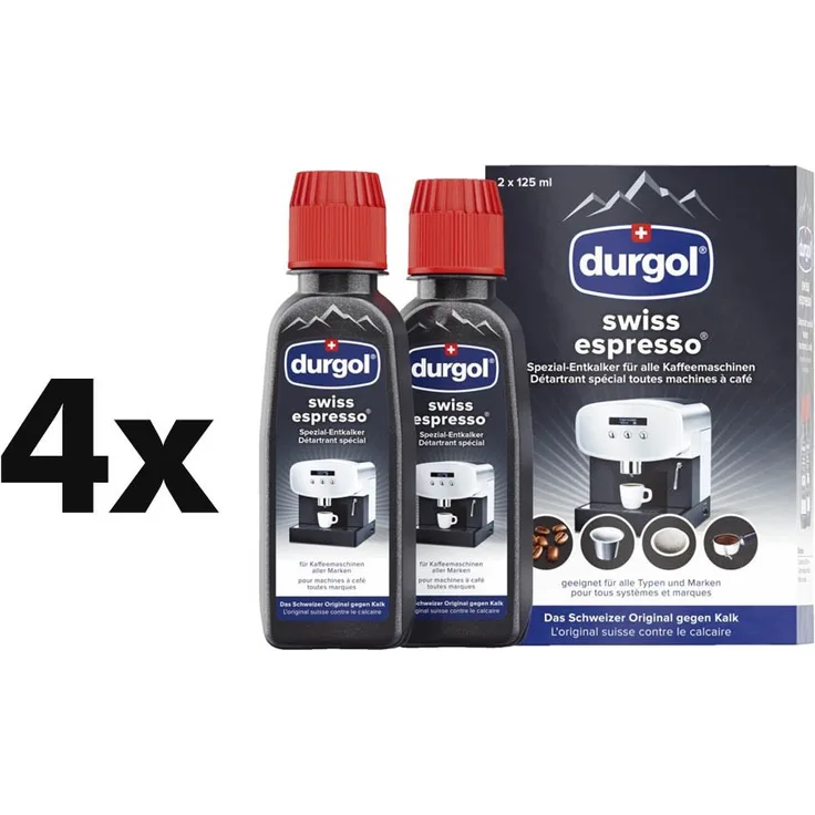 Durgol Swiss Espresso Spezial-Entkalker 8 x 125ml
