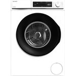 Sharp ES-NFA814BWB-DE, Frontlader-Waschmaschine, B, Fassungsvermögen 8 kg, Standgerät, Breite 60 cm