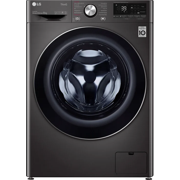 LG F4WV708P2BA, Frontlader-Waschmaschine, A, Fassungsvermögen 8 kg, Standgerät, Breite 60 cm – Bild 1