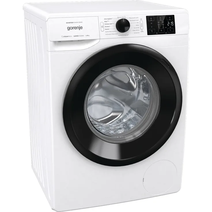 Gorenje WNEI84APS, Frontlader-Waschmaschine, A, Fassungsvermögen 8 kg, Standgerät, Breite 60 cm