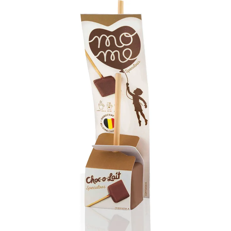 Choc-o-lait Trinkschokolade am Stiel Spekulatius im Displaykarton 24 Stk