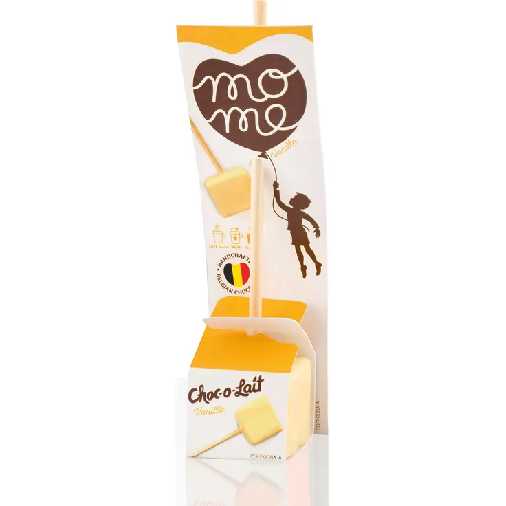 Choc-o-lait Trinkschokolade am Stiel Vanilla im Displaykarton 24Stk