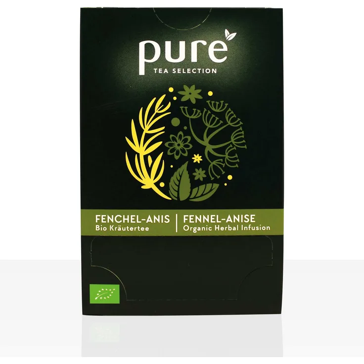 PURE Tea Selection Kräutertee Fenchel-Anis Kräutertee 25 x 2,5g Tee Beutel
