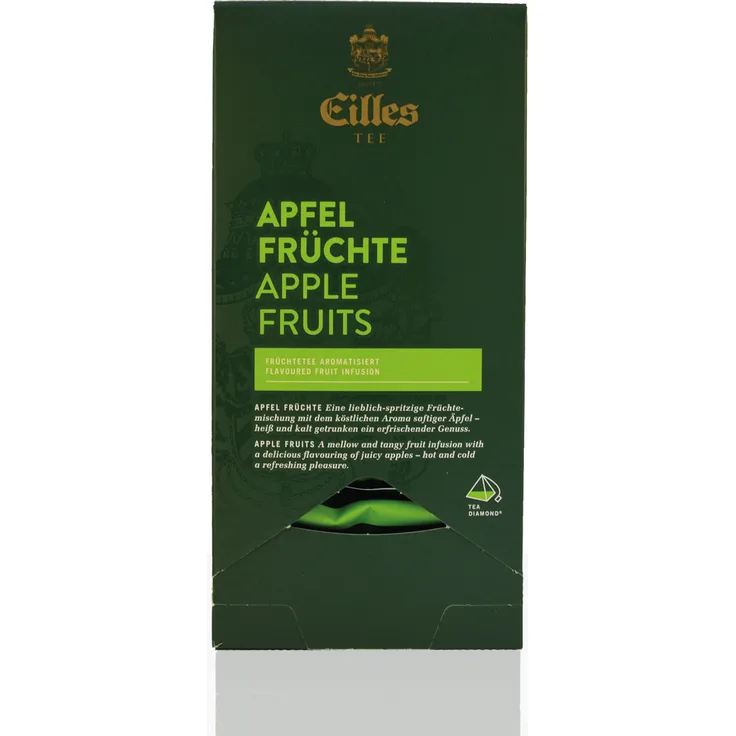 EILLES World Luxury Selection Apfelfrüchte 20 x 4g, einzeln kuvertierter Früchte-Tee