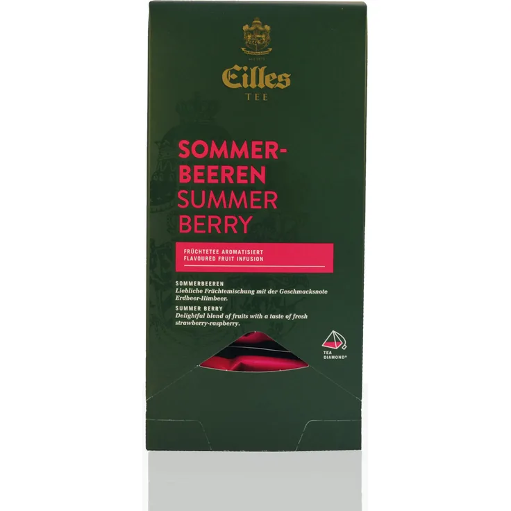EILLES World Luxury Selection Sommerbeeren 20 x 4g, einzeln kuvertierter Früchte-Tee