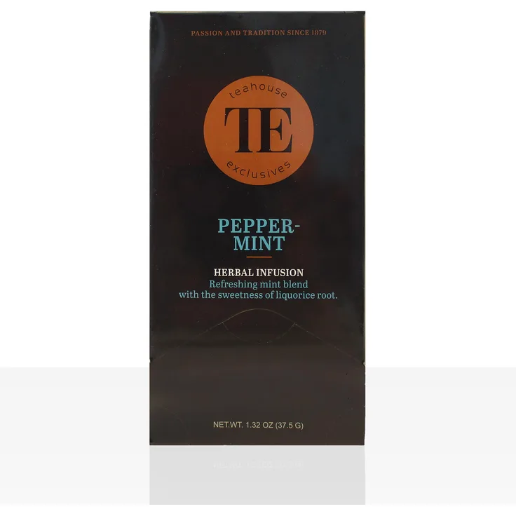 TE Luxury Teahouse Exclusive Peppermint Pfefferminze 15 x 2,5g Tee