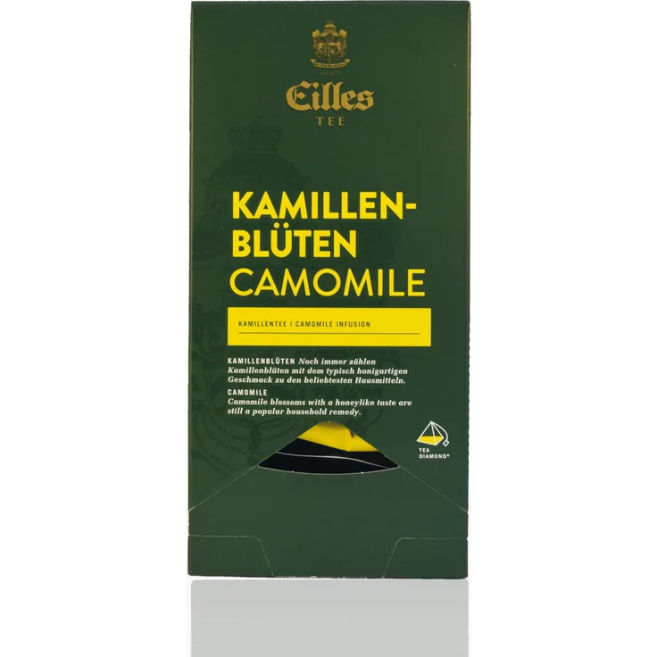 EILLES World Luxury Selection Kamillenblüten 20 x 2,5g, einzeln kuvertierter Kamillentee