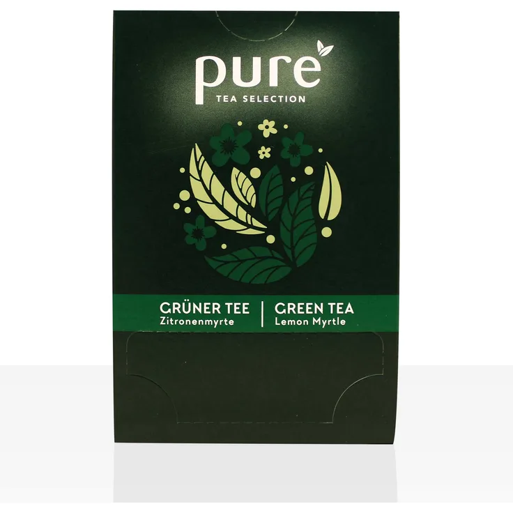 PURE Tea Selection Grüner Tee mit Lemonmyrte 25 x 2g Tee Beutel